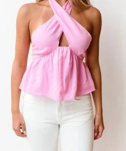 Flash Sale ❤️ Cami Nyc Milly Cami in 🍬 Candy Pink for 👩 women ✔️