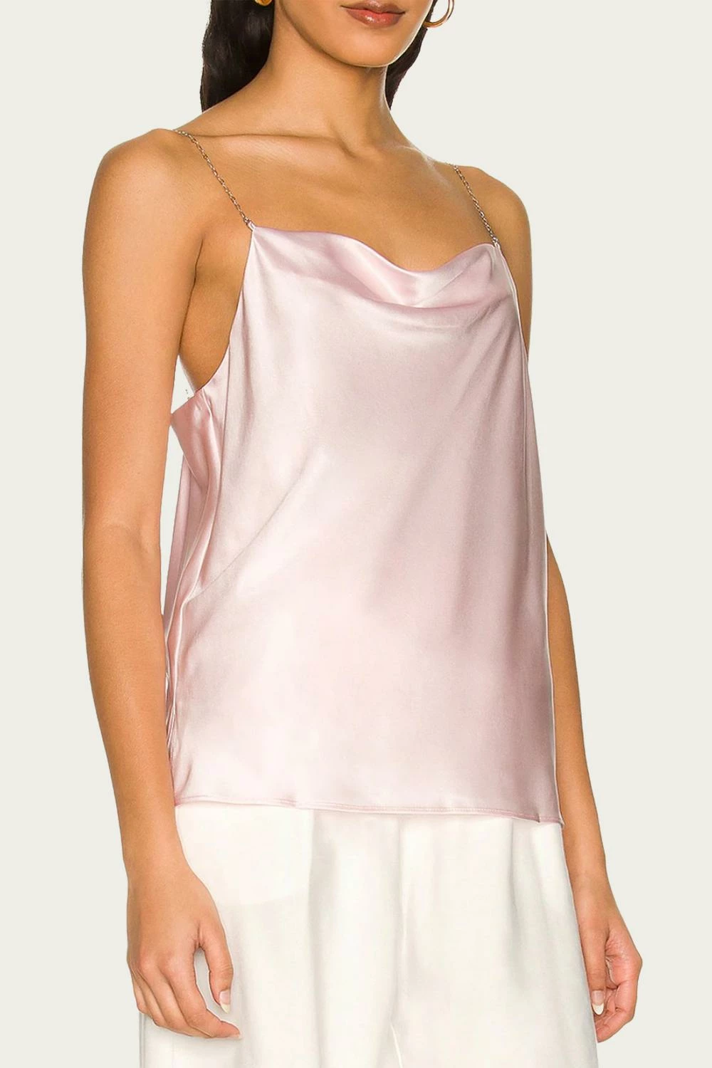 Wholesale π Cami Nyc Busy Heart Cowl-Neck Silk-Blend Camisole In Frosting for π© women β€οΈ 3 Wholesale π Cami Nyc Busy Heart Cowl-Neck Silk-Blend Camisole In Frosting for π© women β€οΈ