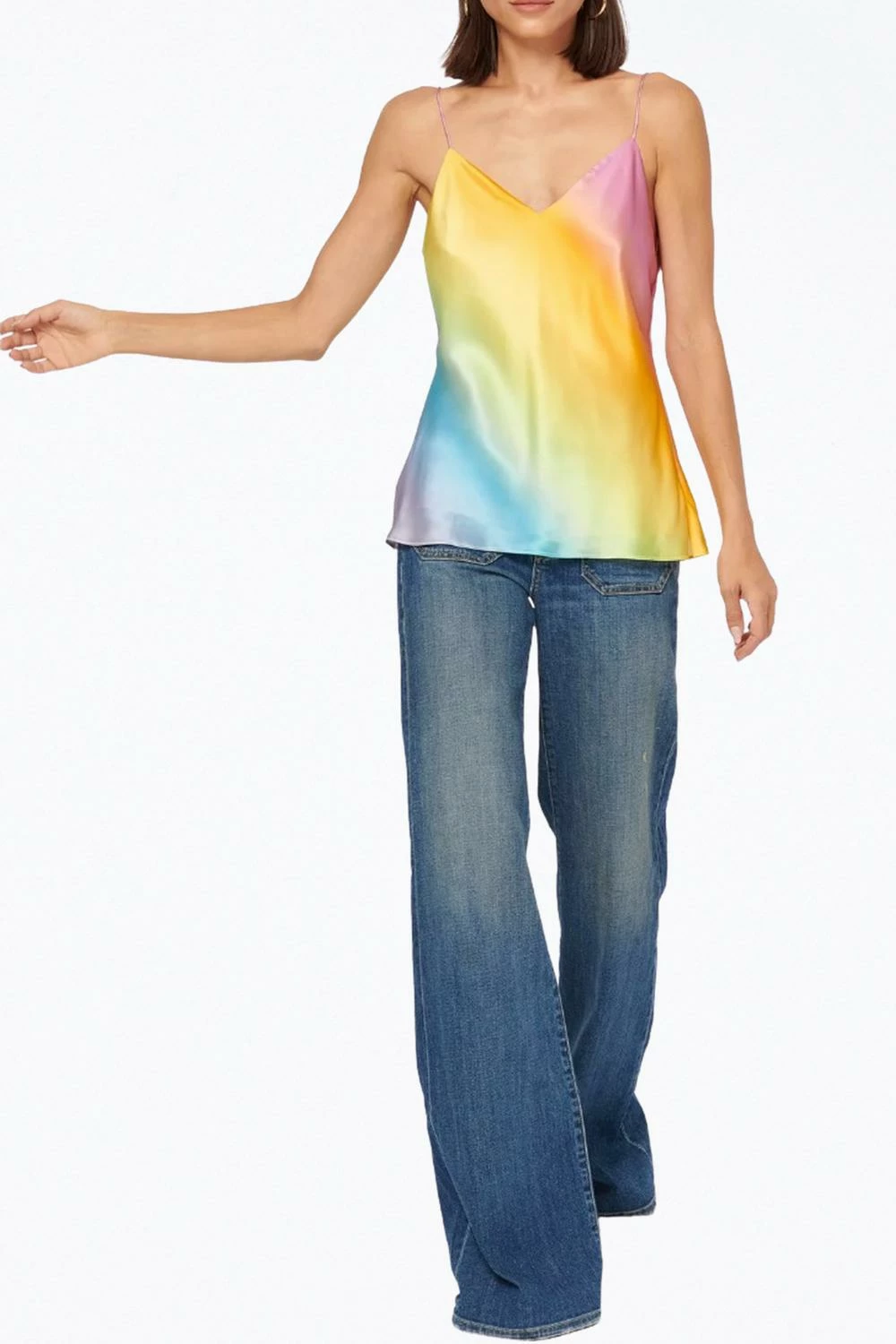 Coupon π Cami Nyc Raine Silk Camisole in Rainbow Wash for π© women β 3 Coupon π Cami Nyc Raine Silk Camisole in Rainbow Wash for π© women β