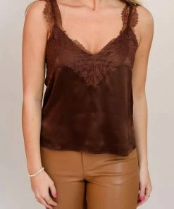Hot Sale 👏 Cami Nyc Brandice Cami in Brown for 👩 women 😍
