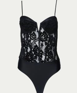 Best Pirce 🧨 Cami Nyc Anne Bodysuit in Black for 👩 women 😀