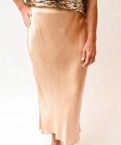 New ❤️ Cami Nyc Jessica Midi 👗 Skirt in Sandwash for 👩 women ❤️
