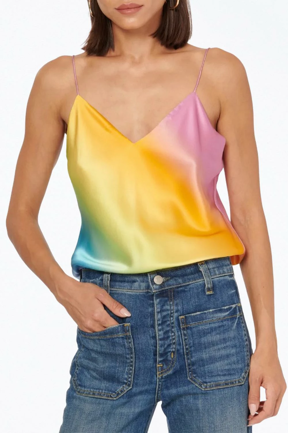 Coupon π Cami Nyc Raine Silk Camisole in Rainbow Wash for π© women β 5 Coupon π Cami Nyc Raine Silk Camisole in Rainbow Wash for π© women β - Image 3