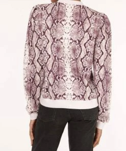 Best deal 🌟 Cami Nyc Roberta Sweatshirt in Berry Snake for 👩 women ⭐ -Cami Nyc Sales Shop 8986ea17463a4a7790d804c70bb55aad 1080x