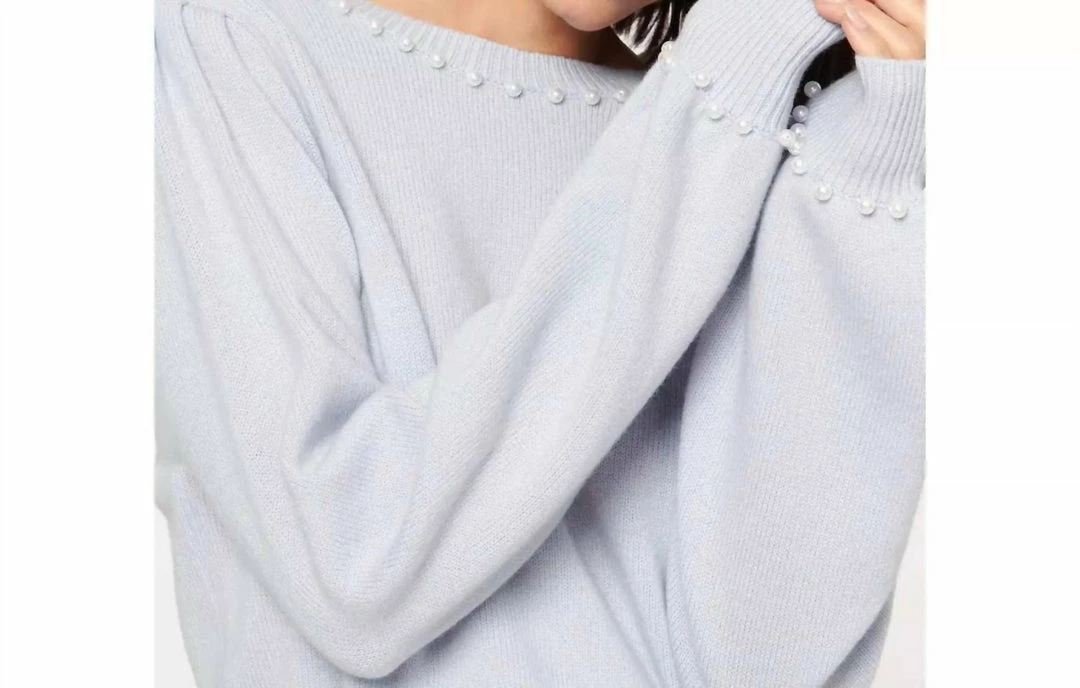 Hot Sale π Cami Nyc Luciana Sweater in Halogen Blue for π© women π 5 Hot Sale π Cami Nyc Luciana Sweater in Halogen Blue for π© women π - Image 3