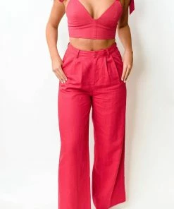 Outlet 🎉 Cami Nyc Rylie Pant in Raspberry for 👩 women 🛒