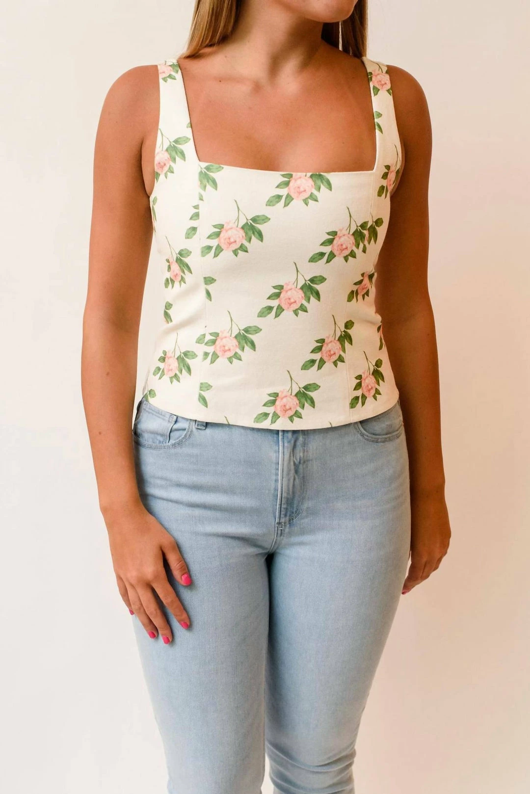 Outlet β¨ Cami Nyc Angelina Top in Ivory Floral for π© women π€© 3 Outlet β¨ Cami Nyc Angelina Top in Ivory Floral for π© women π€©