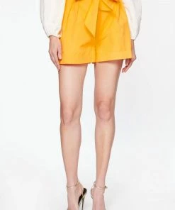 New 🔥 Cami Nyc Maribelle Poplin Short in Mango for 👩 women 🎁
